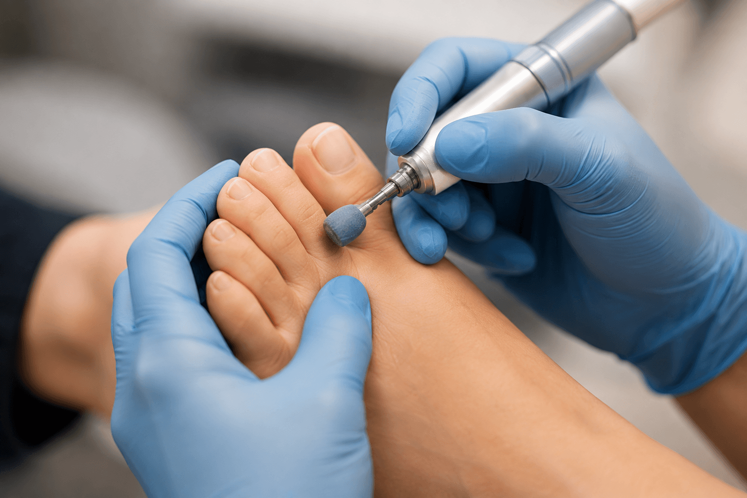 Specialized medical pedicure
